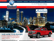 Tablet Screenshot of globalmotorsusa.com